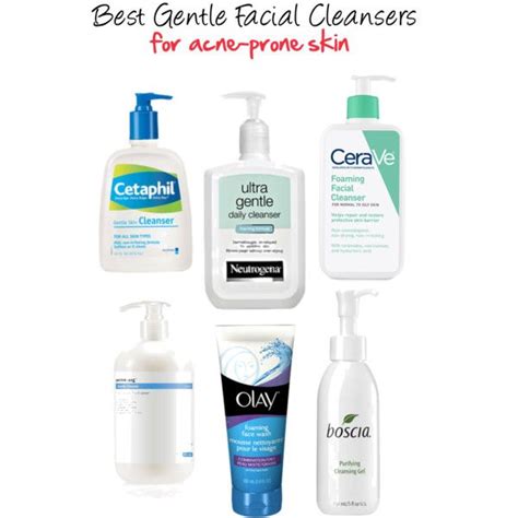The Best Gentle Cleansers For Acne.